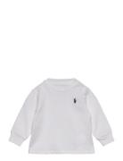 Ralph Lauren Baby Cotton Jersey Long-Sleeve Tee Vit