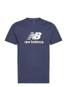 New Balance Sport Essentials Logo T-Shirt Blå