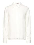 Lerke Shirt Tops Shirts Long-sleeved White A-View
