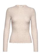 ONLY Onlemma L/S High Neck Top Noos Jrs Kräm