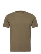 Panos Emporio Panos Emporio Bamboo/Cotton Tee Crew Khaki Green