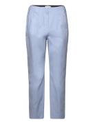 Pant Cropped Bottoms Trousers Straight Leg Blue Gerry Weber