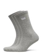 Helly Hansen Everyday Cotton Sock 3Pk Grå