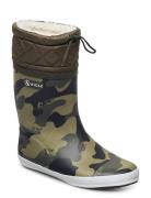 Ai Giboulee Print Camou/Kaki Shoes Rubberboots High Rubberboots Green ...