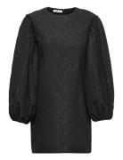 Kappa Sleeve Dress Kort Klänning Black DESIGNERS, REMIX