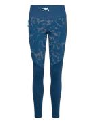Ua Outrun The Cold Tight Ii Sport Running-training Tights Blue Under A...