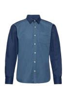 Tin Shirt Tops Shirts Casual Blue Forét