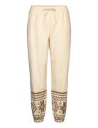 Polar Fleece-Akl-Atl Bottoms Sweatpants Cream Polo Ralph Lauren