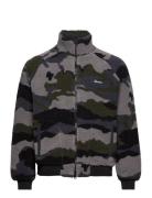 Abstract Mountain Borg Zip Through Tops Sweat-shirts & Hoodies Fleeces...