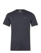 Core Essence Ss Tee M Sport T-shirts Short-sleeved Black Craft