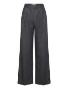 Wool Trousers Bottoms Trousers Suitpants Grey Rosemunde