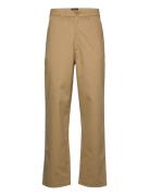 Crisp Twill Silas Pants Bottoms Trousers Chinos Beige Mads Nørgaard