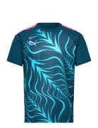 Individualliga Graphic Jersey Sport T-shirts Short-sleeved Blue PUMA