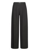 Vila Vijolanda Hw Pleated Pants - Noos Svart