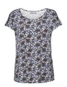 Frdina Tee 1 Tops T-shirts & Tops Short-sleeved Multi/patterned Fransa