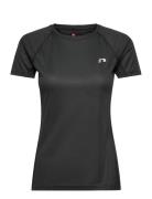 Women Core Running T-Shirt S/S Sport T-shirts & Tops Short-sleeved Bla...