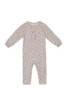 Romper Ls Långärmad Bodysuit Multi/patterned Fixoni