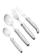 Laguiole Style De Vie Cutlery Set 24 Pack Silver