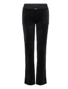 Del Ray Pocket Pant Bottoms Trousers Joggers Black Juicy Couture