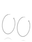 Caroline Svedbom Evita Loop Earrings Silver