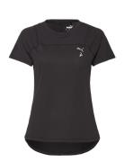 W Seasons Coolcell Tee Sport T-shirts & Tops Short-sleeved Black PUMA
