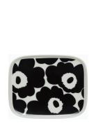 Unikko Plate Home Tableware Plates Small Plates Black Marimekko Home