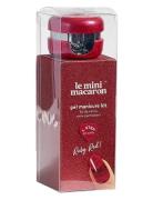 Le Mini Macaron Gel Manicure Kit Ruby Red Röd