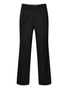 Pleated Pinstripe Suit Pants Bottoms Trousers Formal Navy GANT