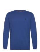 Adair Knit Sweater Tops Knitwear Round Necks Blue U.S. Polo Assn.