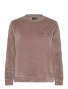 Martha Organic Cotton Velour Sweatshirt Tops Sweat-shirts & Hoodies Sw...