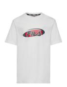Legden Graphic Tee Sport T-shirts Short-sleeved White FILA