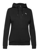 PUMA Ess Small Logo Full-Zip Hoodie Tr Svart