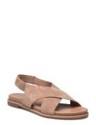 Sandal Platta Sandaler Beige Sofie Schnoor