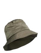 Nylon Bucket Hat Accessories Headwear Bucket Hats Green Wood Wood