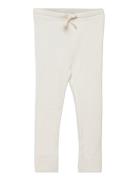 Copenhagen Colors Rib Jersey Leggings W. String Beige