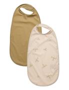 CeLaVi Long Pu Bib 2-Pack Multi/patterned