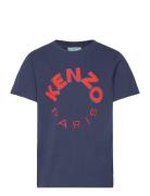 Kenzo Short Sleeves Tee-Shirt Marinblå