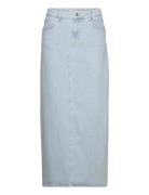 Ivy-Zoe Maxi Skirt Wash Mallorca Lång Kjol Blue IVY Copenhagen