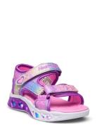 Skechers Girls Flutter Hearts Sandal Rosa