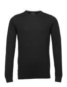 Clean Cut Copenhagen Merino Wool Crew Svart