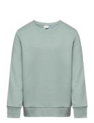 Sweatshirt Basic Tops Sweat-shirts & Hoodies Sweat-shirts Green Lindex