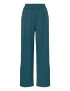 Julia Trousers 13103 Bottoms Trousers Wide Leg Blue Samsøe Samsøe