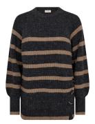 Fqsila-Pullover Tops Knitwear Jumpers Grey FREE/QUENT