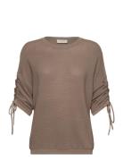Fqclaula-Pullover Tops Knitwear Jumpers Brown FREE/QUENT