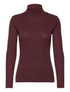 Basic Apparel Arense Roll Neck Gots Lila