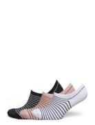 Becksöndergaard Stripe Glitter Sneakie Sock 3 Pack Vit