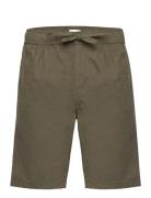 Knowledge Cotton Apparel Fig Loose Linen Look Shorts - Gots/ Grön