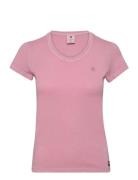 G-Star RAW Eyben Slim V T 2.0 Wmn Rosa