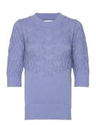 Malall Jumper Ss Tops Knitwear Jumpers Blue Lollys Laundry