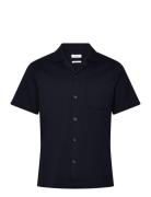 Nitus Designers Shirts Short-sleeved Navy Reiss